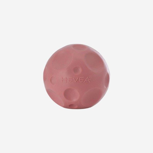 Hevea // Moonball Ball and activity toy (pink)