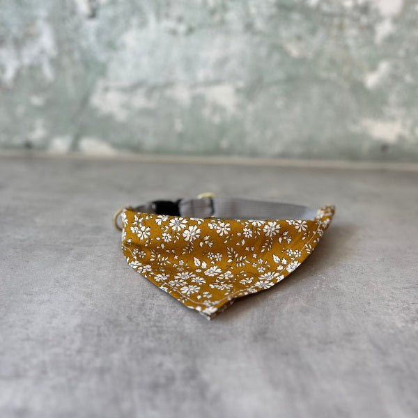 Hundekollektivet // Adjustable Bandana Collar (Liberty Curry)