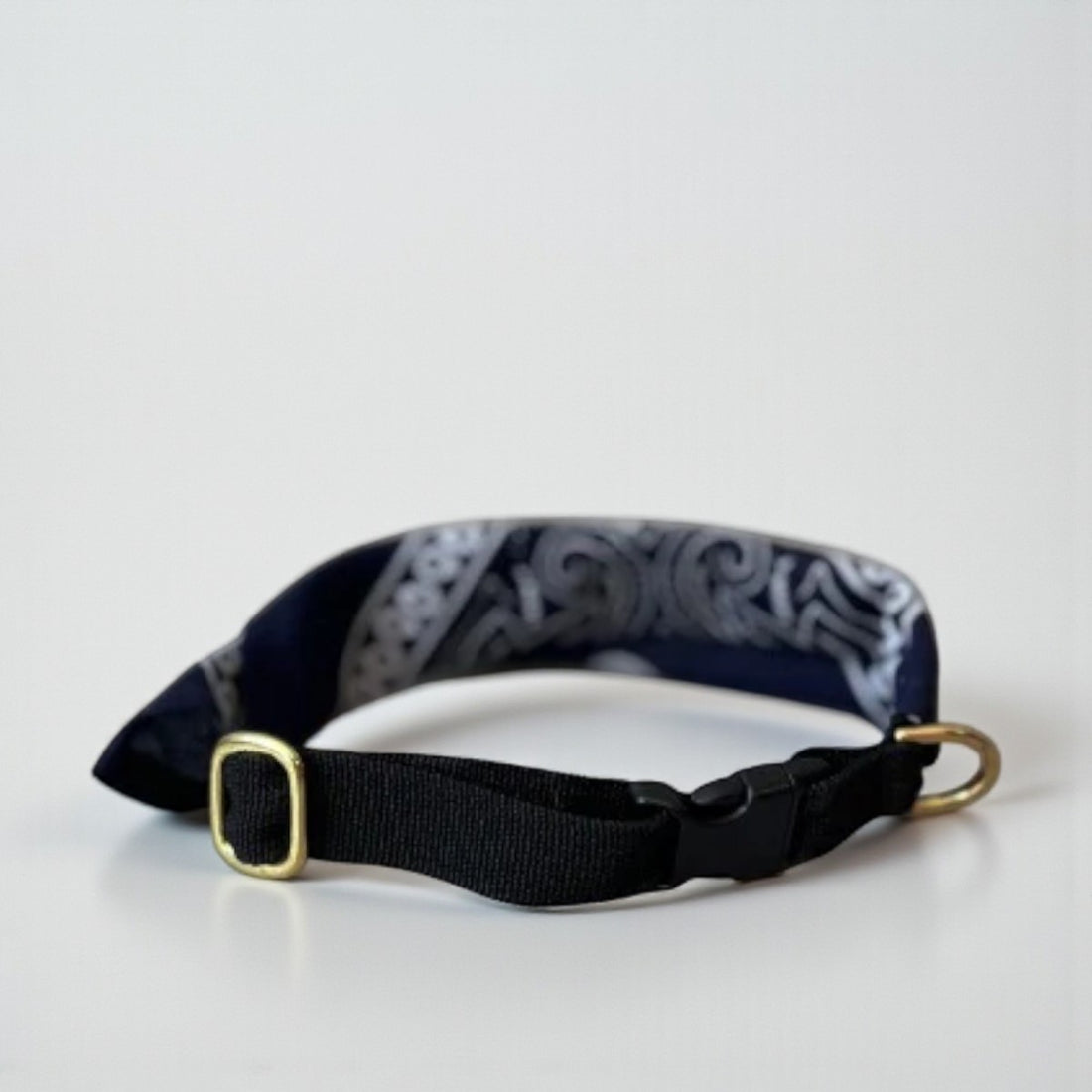 Hundekollektivet // Adjustable bandana and dog collar (blue)