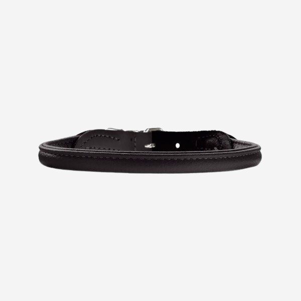 Hunter soft // Round-stitched collar (black)
