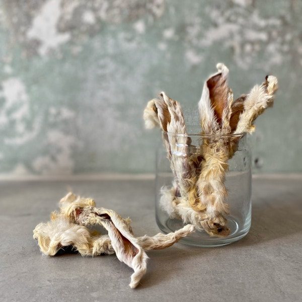 Bunny Bites // Bunny ears with fur 10 pcs.