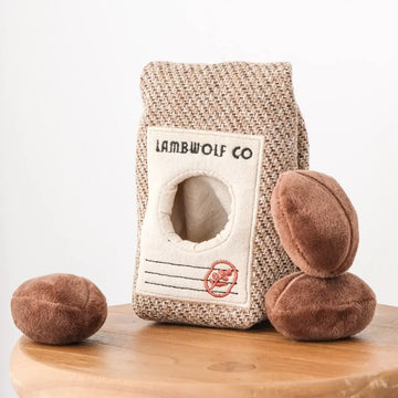 Lambwolf Coffee Bean // Udtageligt aktivitetslegetøj med 'piv'