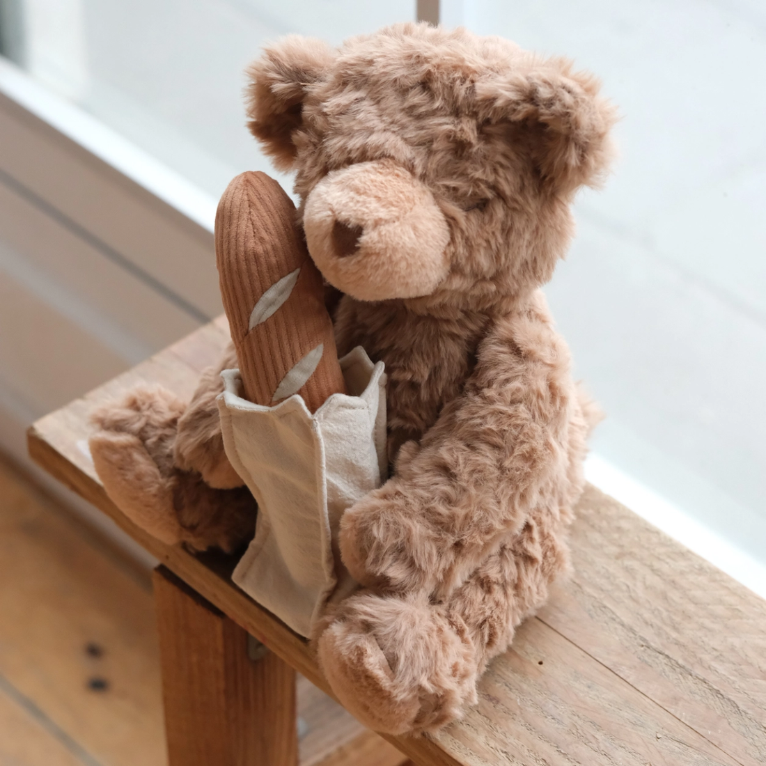 Lambwolf Baguette Teddy // Blød hundebamse med 'piv'