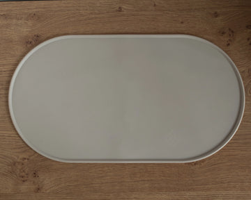 Lievick No Spill Mat // Silikoneunderlag til hundeskåle (latte)