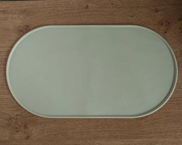 Lievick No Spill Mat // Silikoneunderlag til hundeskåle (soft sage)