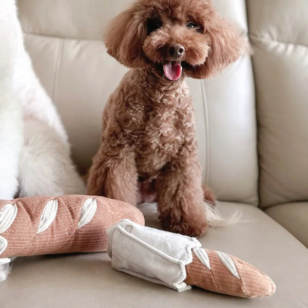 Lambwolf Mini Baguette // Activity toy with 'squeak and crackle'
