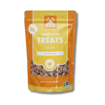 Mush Treats, Chicken //  Skånsomme bløde godbidder af kylling