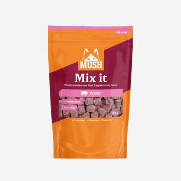 Mush Mix It, Pork // Frossen fuldfoder - brug fx som tilskud til tørfoder (gris)