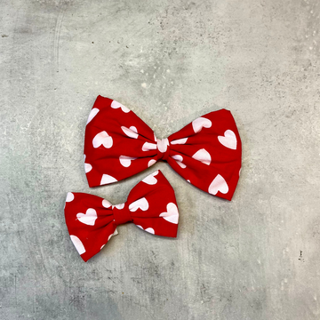 Classic Bourbon // Dog bow tie in classic checks (green) (Kopier)