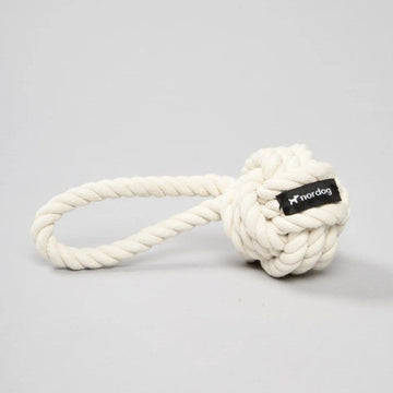 Nordog Rope Beige // Natural rope toy (cream colored)