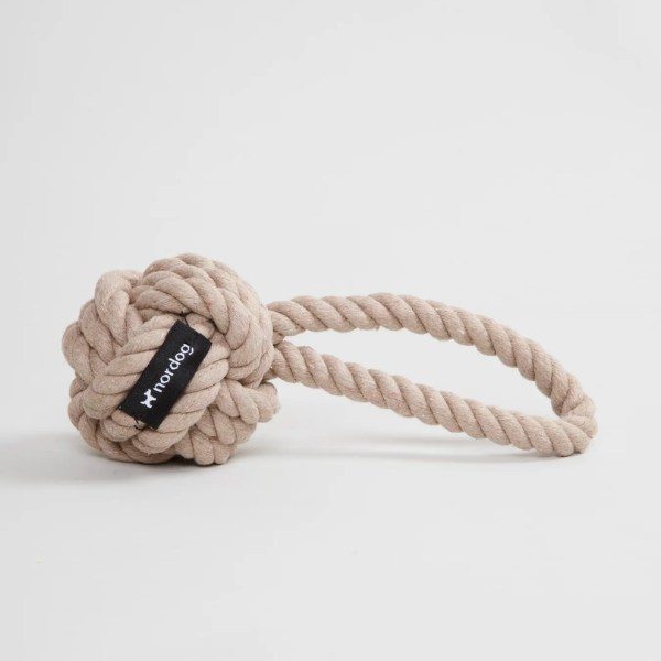 Nordog Rope Beige // Natural rope toy (beige)