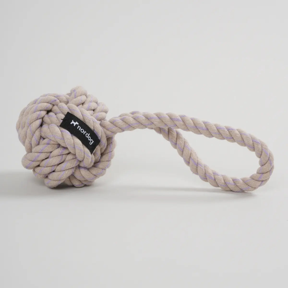 Nordog Rope // Natural rope dog toy (brown)