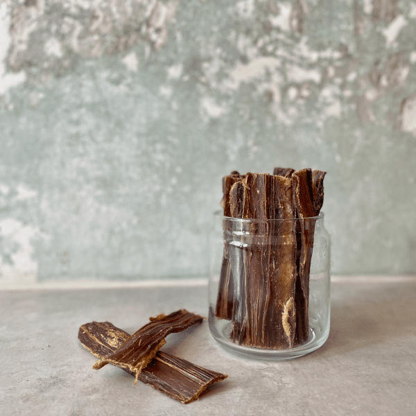 Crispy Ox Chews // Flavorful air-dried beef chews 150g