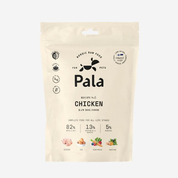 Pala Recipe 5 // Dog food for extra picky dogs (chicken)