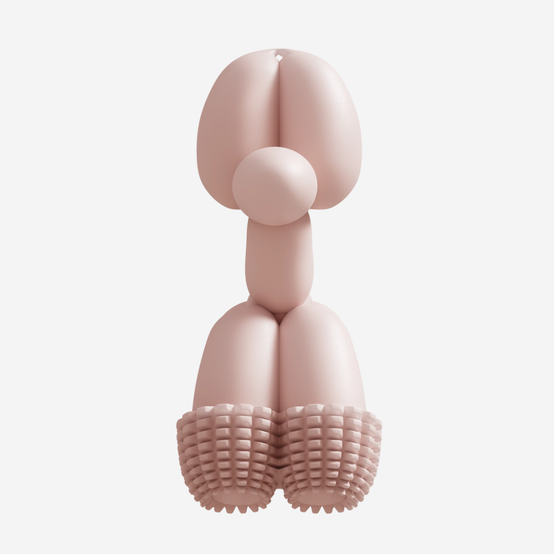 Sanddog Balloon Dog // Hundelegetøj i 100% silikone (pink)