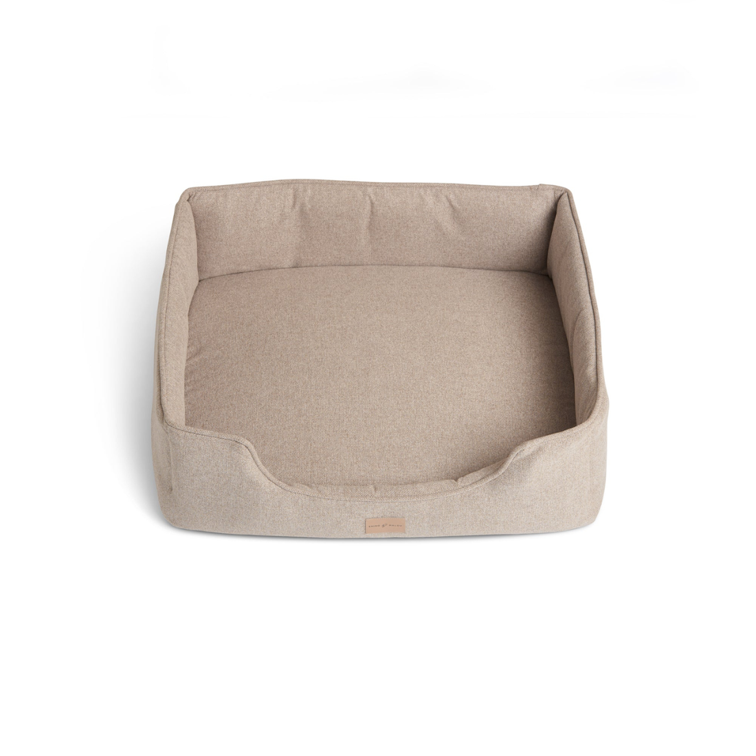 Shiro &amp; Malou Mansion // Dog bed with high edges (beige)