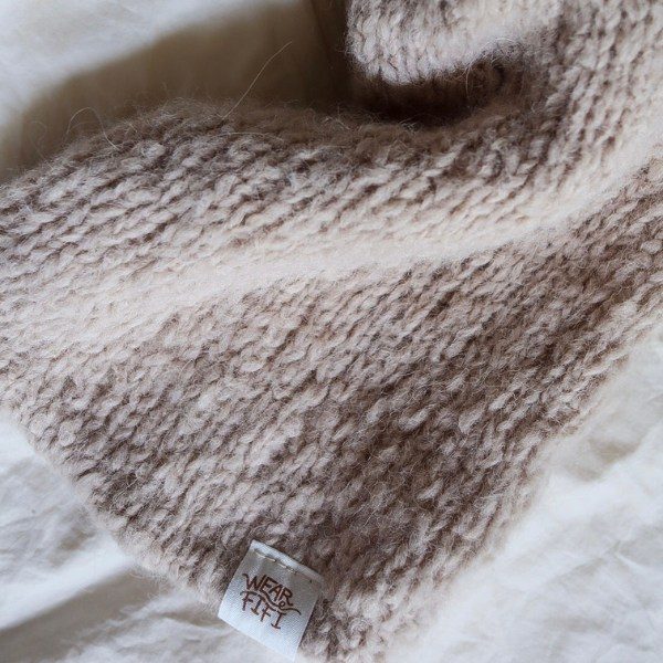 Wear Fifi Knit-Kit // Knit-your-own Fluffy Dog Sweater (almond)