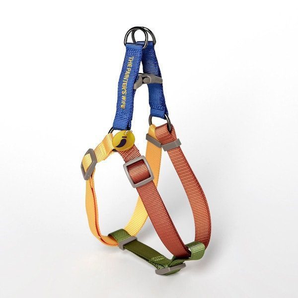 Sonia Mimosa // Colorful step-in dog harness