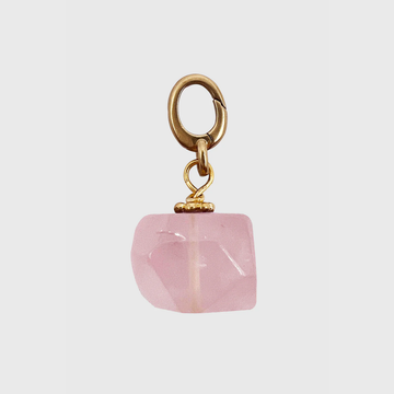 Unleash Cph Love Charm - Rose Quartz // Vedhæng til hundehalsbånd