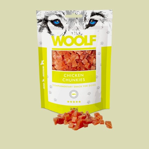 Woolf Chicken Chunkies // Soft training treats (chicken)