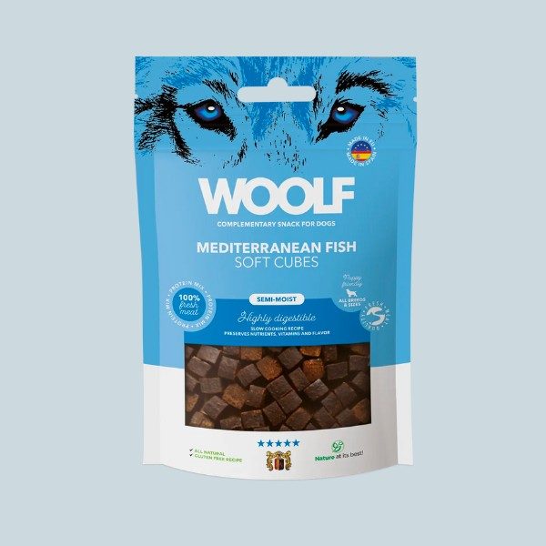 Woolf Soft Mediteranean Fish // Soft and natural treats (fish)