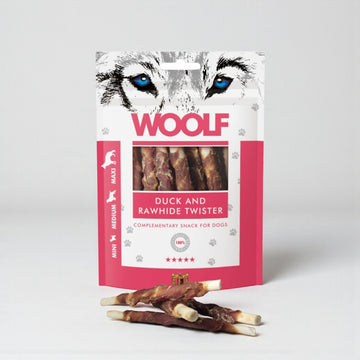 Woolf Twister // Chewing snack with beef skin and chicken (Kopier)