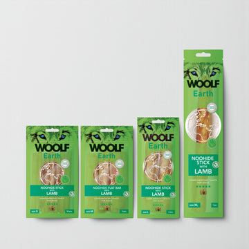 Woolf Noohide Lamb // Healthy and long-lasting chew snack (lamb)