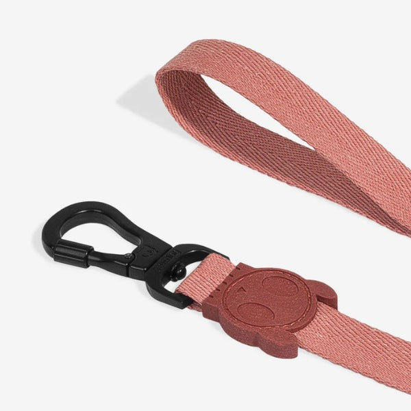 Zee.dog Canyon // Soft, standard dog lead (pink)