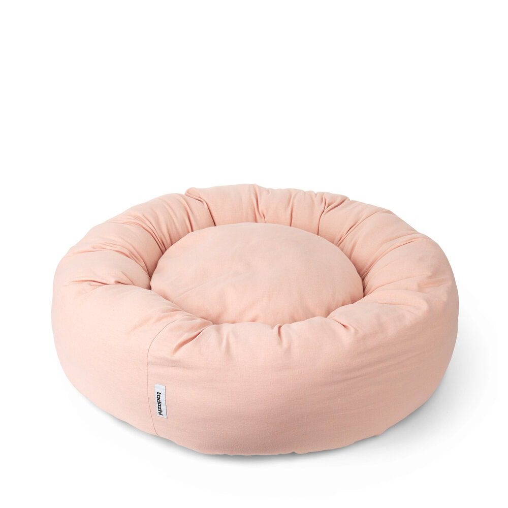 Donut bed Tobine powder // Dansk designet rund hundeseng (vaskbar) Large