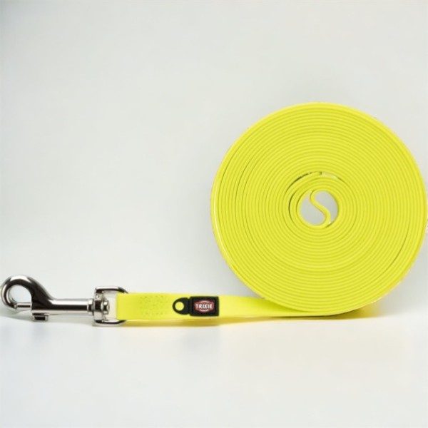 Sporline // Lang træningsline 5 eller 10 meter (neon gul) - 5 meter