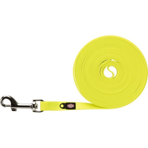 Tracking leash // lang træningsline (neon gul)