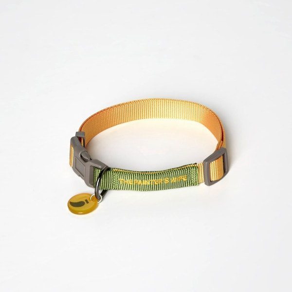 13: Sonia Mimosa // Farverigt halsbånd med klikspænde - L