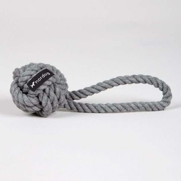 Nordog Rope Graphite // Naturligt reblegetøj (mørkegrå)
