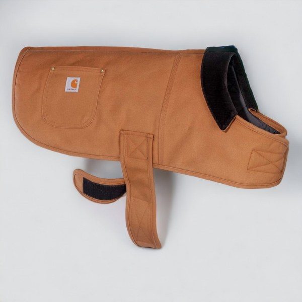 5: Carhartt Coat // Vandafvisende overgangsjakke (brun) - XL